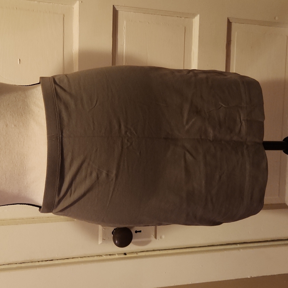 H&M Gray Large Bodycon Skirt